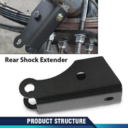 DURAFORCE Drop Shock Extenders Lowering Kit for 73-87 Chevy GMC C10 C15 C1500 Black