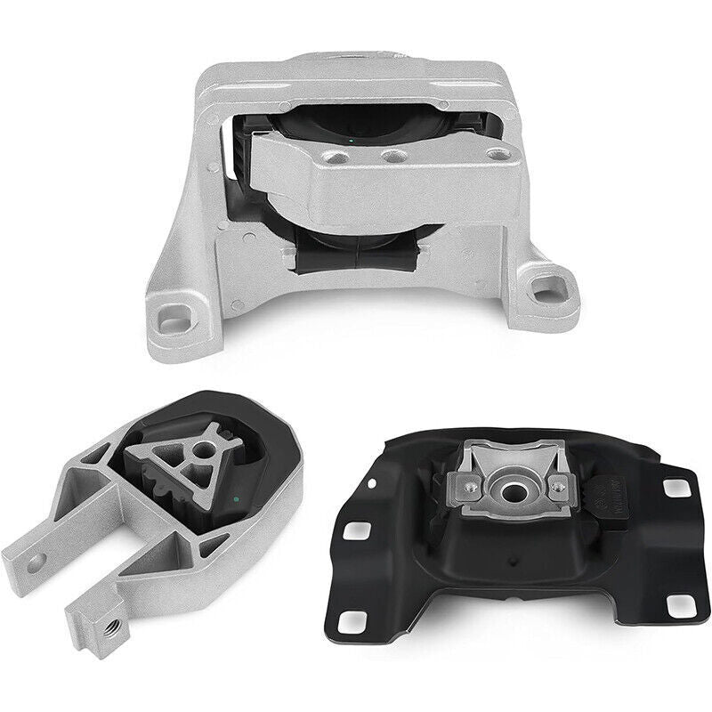 DURAFORCE 3pcs Engine Motor & Transmission Mount Set for 2013-2016 Ford Escape 2.0L 2.5L