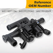 DURAFORCE Heater Control Valve for 2011-2016 BMW F01 F02 F10 F11 F12 520i 523i 528i