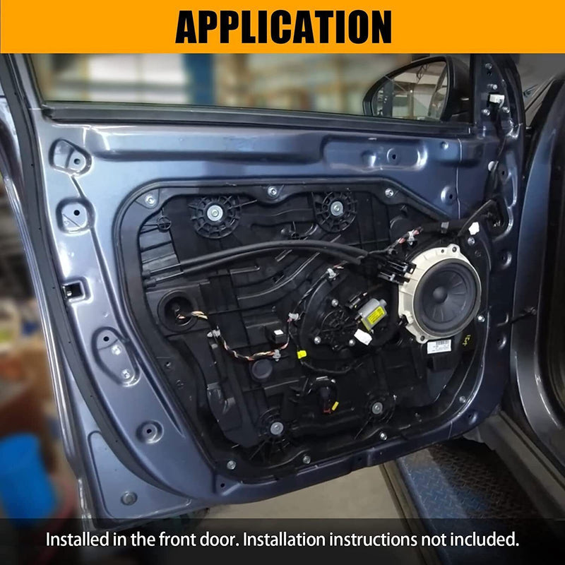 DURAFORCE Fit For 2016-2019 Hyundai Tucson Front Left Driver Side Window Regulator