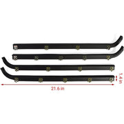 DURAFORCE FIT FOR 1987-1997 FORD F150 F250 F350 DOOR WINDOW SEAL BELT WEATHERSTRIP 4 PCS