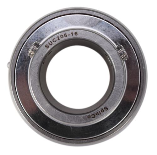 DURAFORCE 1" Stainless Steel Set Screw Locking Insert Bearing MUC205-16, SUC205-16