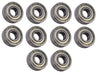 DURAFORCE (10 Each) R4-ZZ Shielded Radial Ball Bearing 1/4 ID X 5/8 OD X 0.196" Wide