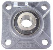 DURAFORCE 7/8" Four Bolt Flange Bearing Set Screws F4B-SC-014, UCF205-14 SpinCo