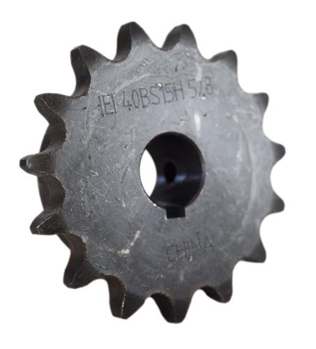 DURAFORCE 40 Roller Chain Sprocket 15 Teeth 5/8" Bore 40B15-5/8 40BS15H-5/8