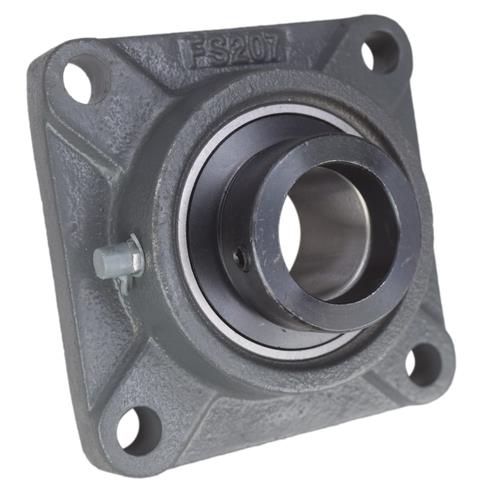 DURAFORCE 1-3/8" Four Bolt Flange Bearing W/ Lock Collar HCFS207-22, VF4E-222, RCJ-1-3/8