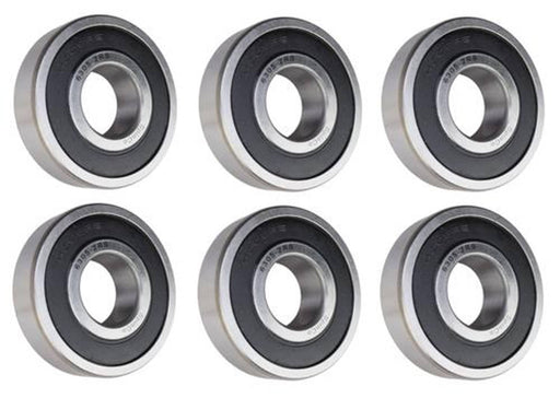 DURAFORCE (6 Pack) 6305-2RS, 6305LLU, 305PP Sealed Radial Ball Bearing 25X62X17 SpinCo