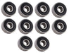 DURAFORCE (10 Each) R4A-2RS Sealed Radial Ball Bearing 1/4 ID X 3/4 OD X 9/32 Wide SpinCo