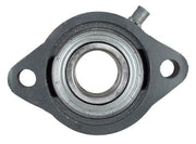 DURAFORCE 1" Light Duty Two Bolt Flange Bearing BLF205-16G, SBLF205-16G, FHSLF205-16G