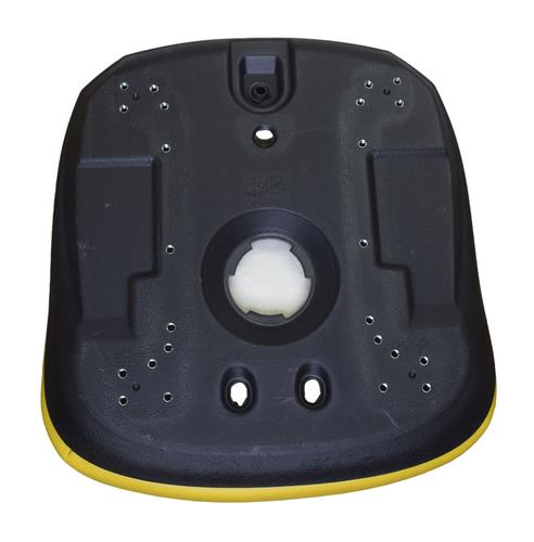 DURAFORCE John Deere High Back Lawn Mower Compact Tractor Seat With Armrests Yellow