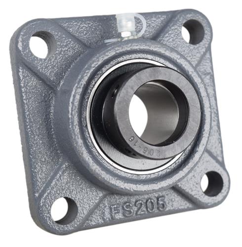 DURAFORCE 1" Four Bolt Flange Bearing W/ Lock Collar HCFS205-16 VF4E-216 RCJ-1 P4B-SXR-100