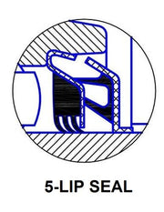 DURAFORCE ST491A , FD209RA , DHU1-3/4R-209 Disc Harrow Unit with 5-Lip Seal Upgrade