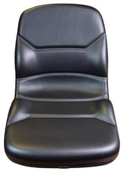 DURAFORCE Walker Mower Seat Zero Turn High Back Black AGCO Cub Cadet