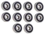 DURAFORCE (10 Each) 1614-2RS Sealed Radial Ball Bearing 3/8 ID X 1-1/8 OD X 3/8 Wide
