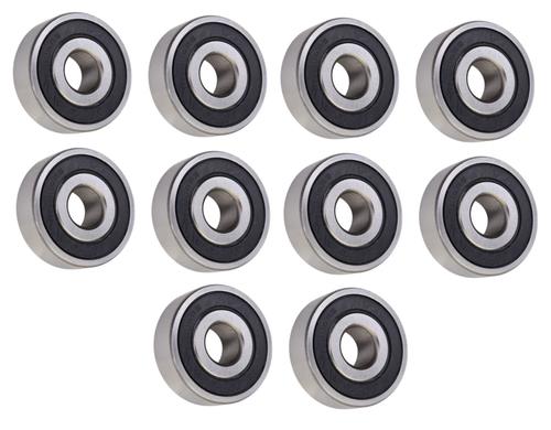 DURAFORCE (10 Each) 1614-2RS Sealed Radial Ball Bearing 3/8 ID X 1-1/8 OD X 3/8 Wide