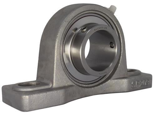 DURAFORCE 1-3/4" Stainless Steel Pillow Block Bearing SSUCP209-28, SUCSP209-28, SPS-28
