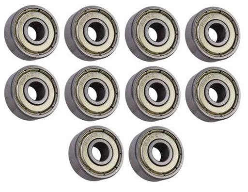 DURAFORCE (10 Each) R4A-ZZ Shielded Radial Ball Bearing 1/4 ID X 3/4 OD X 9/32 Wide SpinCo