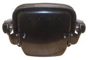 DURAFORCE High Back Lawn Mower Seat w/ Armrests Black Gravely, Husqvarna, Hustler