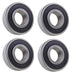 DURAFORCE (4 Each) 6204-2RS, 6204LLU, 204PP Sealed Radial Ball Bearing 20X47X14 SpinCo