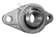 DURAFORCE 1" Stainless Steel Two Bolt Flange Bearing SSUCFL205-16, SUCSFL205-16 SpinCo