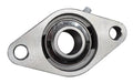 DURAFORCE 1" Stainless Steel Two Bolt Flange Bearing SSUCFL205-16, SUCSFL205-16 SpinCo