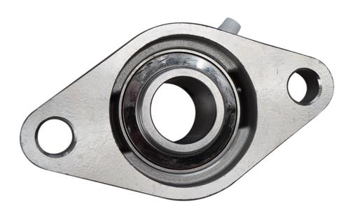 DURAFORCE 1" Stainless Steel Two Bolt Flange Bearing SSUCFL205-16, SUCSFL205-16 SpinCo