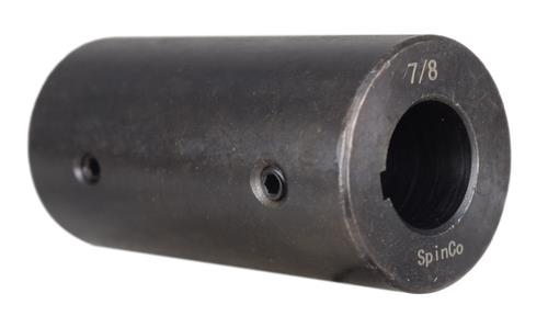 DURAFORCE 7/8" Solid Shaft Coupler w/ Keyway and Set Screws