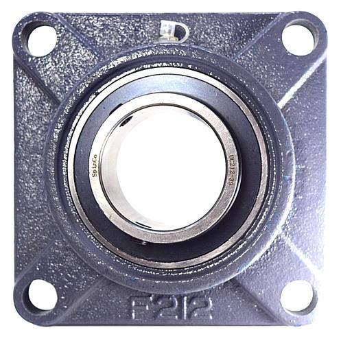 DURAFORCE 2-7/16" Four Bolt Flange Bearing Set Screws F4B-SC-207, UCF212-39 SpinCo