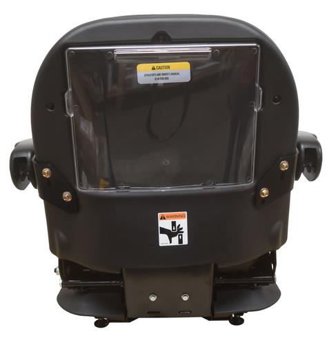 DURAFORCE Zero Turn Turf Lawn Mower Seat w/ Armrests & Suspension John Deere Hustler Ect.