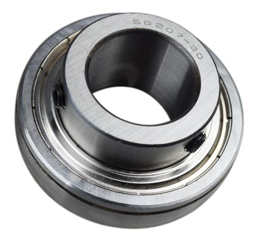 DURAFORCE 1-1/4" Insert Bearing With Set Screws SB207-20G FHS207-20G AS207-104D1 GYA104