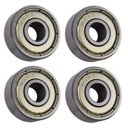 DURAFORCE (4 Each) R4A-ZZ Shielded Radial Ball Bearing 1/4 ID X 3/4 OD X 9/32 Wide SpinCo