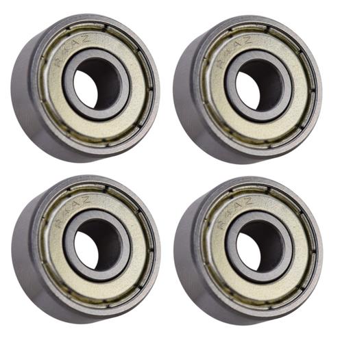 DURAFORCE (4 Each) R4A-ZZ Shielded Radial Ball Bearing 1/4 ID X 3/4 OD X 9/32 Wide SpinCo