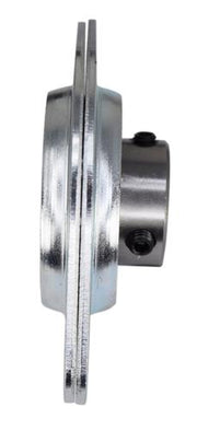 DURAFORCE 5/8" Pressed Steel Two Bolt Flange Bearing SBSFL202-10, SBPFL202-10
