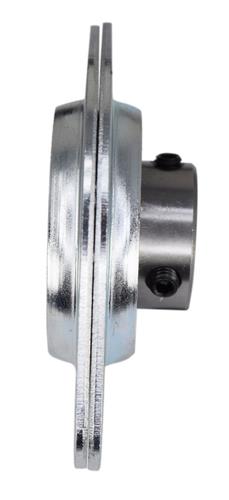 DURAFORCE 5/8" Pressed Steel Two Bolt Flange Bearing SBSFL202-10, SBPFL202-10