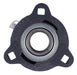 DURAFORCE 1" Three Bolt Flange Bearing W/ Lock Collar SATRD205-16G, VF3E-116, FHF3X205-16G