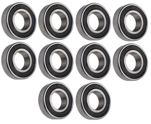 DURAFORCE (10 Each) 6003-2RS, 6003LLU, 6003DDU Sealed Radial Ball Bearing 17X35X10 SpinCo