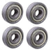 DURAFORCE (4 Each) 6200-ZZ, 6200-2Z, 200SS Shielded Radial Ball Bearing 10X30X9 SpinCo