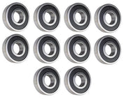 DURAFORCE (10 Pack) 6305-2RS, 6305LLU, 305PP Sealed Radial Ball Bearing 25X62X17 SpinCo