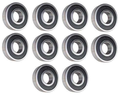 DURAFORCE (10 Pack) 6305-2RS, 6305LLU, 305PP Sealed Radial Ball Bearing 25X62X17 SpinCo