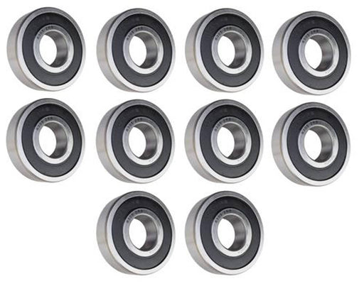 DURAFORCE (10 Pack) 6305-2RS, 6305LLU, 305PP Sealed Radial Ball Bearing 25X62X17 SpinCo