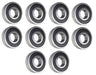 DURAFORCE (10 Pack) 6305-2RS, 6305LLU, 305PP Sealed Radial Ball Bearing 25X62X17 SpinCo