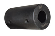 DURAFORCE 3/4" Solid Shaft Coupler w/ Keyway and Set Screws