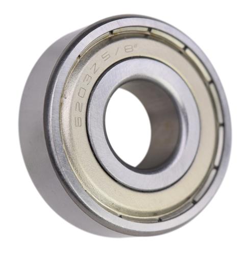 DURAFORCE (2 Each) 6203-ZZ-5/8 6203-2Z10 203SS10 Shielded Radial Ball Bearing 0.625"X40X12