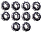 DURAFORCE (10 Each) 6203-2RS, 6203LLU, 203PP Sealed Radial Ball Bearing 17X40X12 SpinCo