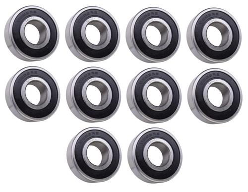 DURAFORCE (10 Each) 6203-2RS, 6203LLU, 203PP Sealed Radial Ball Bearing 17X40X12 SpinCo