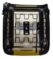 DURAFORCE Yellow Zero Turn Mower Seat w/ Arm Rests and Slides John Deere Cub Cadet Hustler