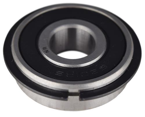 DURAFORCE 6201-2RSNR Sealed Radial Ball Bearing with Snap Ring 12X32X10