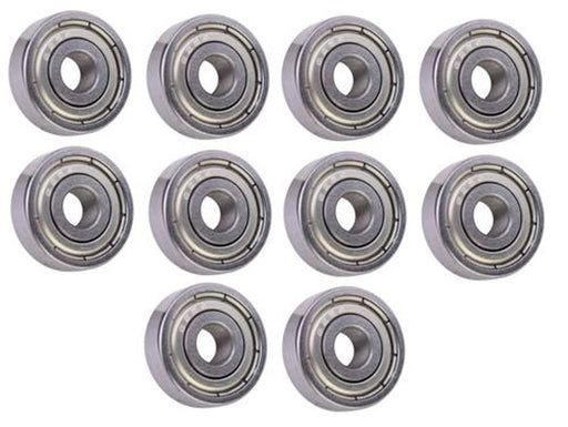 DURAFORCE (10 Each) 625-ZZ, 625-2Z, R1650-ZZ Shielded Radial Ball Bearing 5X16X5 SpinCo