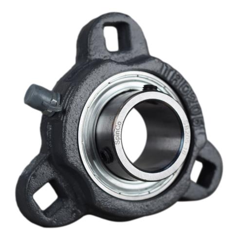 DURAFORCE 1" Three Bolt Flange Bearing SBTRD205-16G, FHSF3X205-16G, VF3S-116 SpinCo