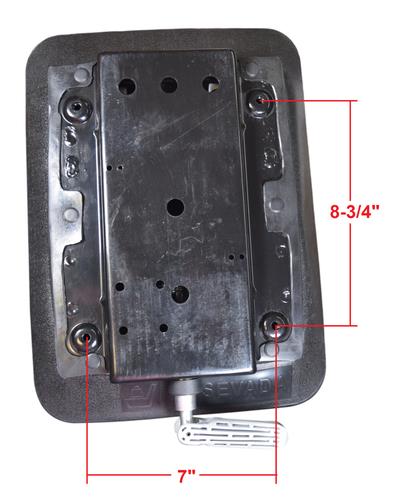 DURAFORCE Tractor and Zero Turn Mower Seat Suspension System Adjustable Height